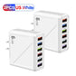 3.1A 6Ports USB Charger Fast Charging Wall Charger Quick Charge For iPhone Samsung Xiaomi Huawei Mobile Phone Adapter