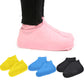 1 Paar wiederverwendbare wasserdichte Regenschuhüberzüge aus Silikon für Outdoor-Regenstiefel, Wanderschuhe