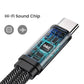 XIKCU 2 in 1 USB C to 3.5mm Headphone and Charger Adapter USB C PD 3.0 Port to Aux Audio Jack Fast Charging Dongle Cable Cord