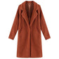 2023 Damen warme Pelzmantel, Weibliche Plüsch Teddy Mantel Outwear