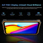 Hotwav Cyber 13 Pro robustes Smartphone, 150LM Taschenlampe 20 GB+ 256 GB 6,6 '' FHD+ 2K Display Mobilephone 10800MAH 64MP