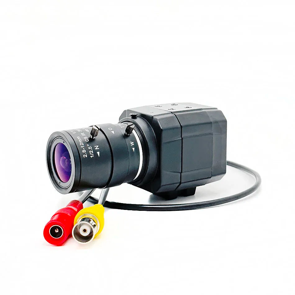 HD 4mm/6mm/2,8-12mm 5-50mm Vario-Zoom-Objektiv, Industrielle 1200TVL Farb-Analog-Video-CCTV-Überwachungskamera