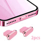 1-20pcs Metal Anti Dust Plugs Charger Dock Plug for IPhone 14 13 12 Pro Max IPad AirPods Apple Series Lightning Port Cap Covers