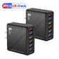 3.1A 6Ports USB Charger Fast Charging Wall Charger Quick Charge For iPhone Samsung Xiaomi Huawei Mobile Phone Adapter