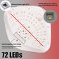 320W 72 Perlen LED/UV Lichter, Trocknen Lampe für Gel Härtung, LED Nagel Phototherapie Maschine, Professionelle Maniküre Werkzeug