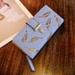 Ladies Fashion Wallet PU Leather Phone Purse Female Hollow Leaves Pouch Clutch Handbag For Women Coin Card Holders Long Wallets
