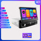 Hizpo Android 12 Universal 1din Autoradio, CarPlay GPS Navigation, Multimedia Player 1 Din Stereo 7 Zoll manuell einziehbarer Bildschirm
