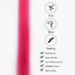 Synthetic 5Pcs Colored Hair Extensions Clip in Colorful Hair Extensions Rainbow Hair Extensions for Women Girls Hair Extensions