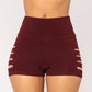 Damen Leggings Fitnesshose mit Streifen Druck, elastische Gym Workout Strumpfhosen, S-XL Laufhose Plus Größe