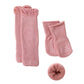 Baby Antirutsch Socke und Knieschutz für kleine Kinder, Baby Krabbeln Knie Pads Socken Set