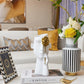 Kreative nordische Vase, Kunst für Wohnzimmer, Weinschrank, Dekor, Schrank, Couchtisch, Blumenarrangement, Harzvase, Geschenk, Heimdekoration