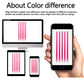 Synthetic 5Pcs Colored Hair Extensions Clip in Colorful Hair Extensions Rainbow Hair Extensions for Women Girls Hair Extensions