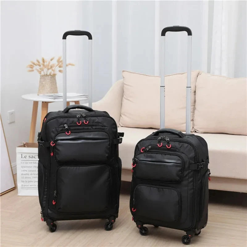 20 Inch 22 Inch 24" Travel Rolling luggage bag Travel Suitcase Rolling Backpack Spinner Wheels Travel Trolley Wheeled backpack