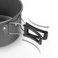 Camping cookware Set, Outdoor-Kochset, Reisegeschirr, Besteck, Utensilien, Wanderpicknick-Set