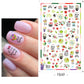 1PCS 3D Nagelzubehör, Maniküre-Nagelteile, Nageldekoration mit Liebes-Herz Aufkleber
