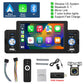 Podofo 5 zoll Auto Radio 1 Din CarPlay, Android Auto Multimedia Player Bluetooth MirrorLink, FM Empfänger für Volkswagen Nissan