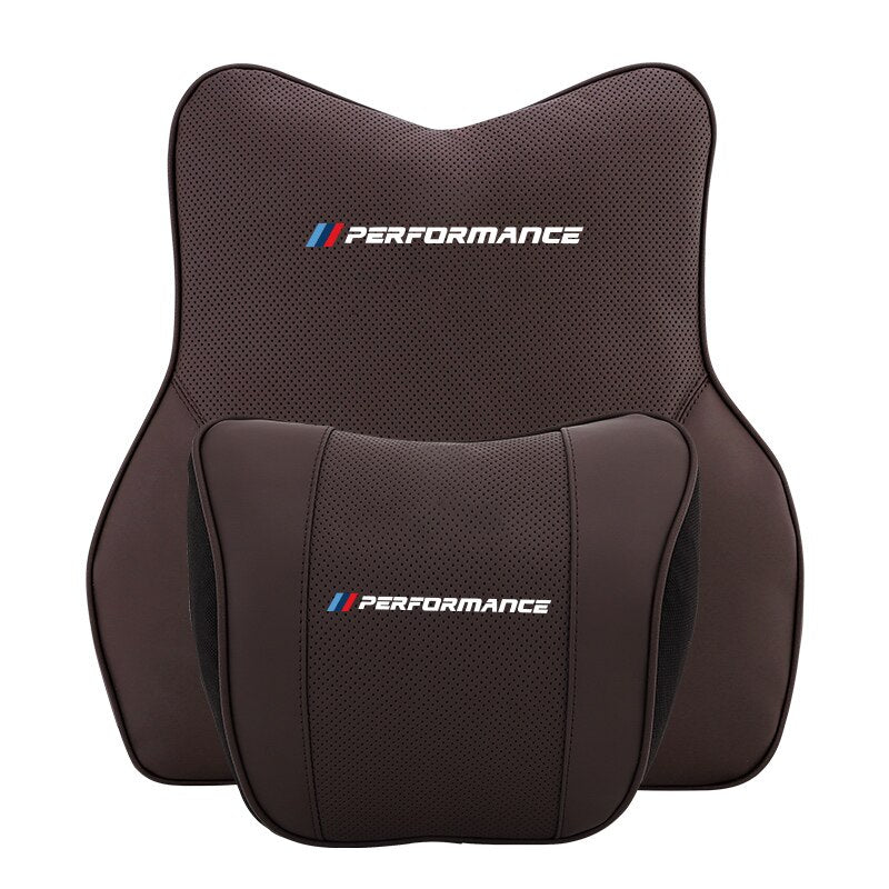 Leder Auto Kopfstütze, Nacken Kissen, Lenden Unterstützung, Auto-Protector Kissen für BMW, G30, F10, F30, g20