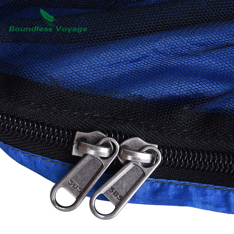 Boundless Voyage Camping-Hängematte mit Baumgurten, Karabiner Outdoor Hängebett Schaukel