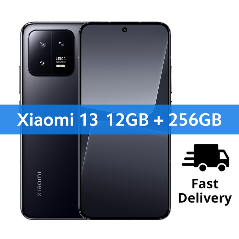 [Weltpremiere] Globale Version Xiaomi 13, 5G 50MP Leica Kamera Snapdragon 8 Gen 2 120Hz AMOLED Display, 2 SIM-Karten