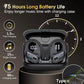 Bluetooth 5.3 Headphones 2024 Wireless Earbuds 75hrs Sport Bluetooth Earphone with Noise Cancelling Mic IPX7 Waterproof Headsets