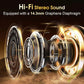 Bluetooth 5.3 Headphones 2024 Wireless Earbuds 75hrs Sport Bluetooth Earphone with Noise Cancelling Mic IPX7 Waterproof Headsets