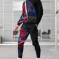 Herren Jogging Trainingsanzug mit 3D-Druck, lose 2 Teilige Strassenmode