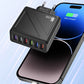 3.1A 6Ports USB Charger Fast Charging Wall Charger Quick Charge For iPhone Samsung Xiaomi Huawei Mobile Phone Adapter