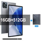 2023 Neues Tablet Android S23 Ultra 10,1 Zoll HD 16G+512GB, 5G Dual-SIM-Karte, WIFI Google Play Tablets für Laptop
