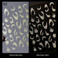 3D Nagelaufkleber, love Aufkleber, Gesicht Muster, Valentinstag Nail art Dekoration, Liebesherz
