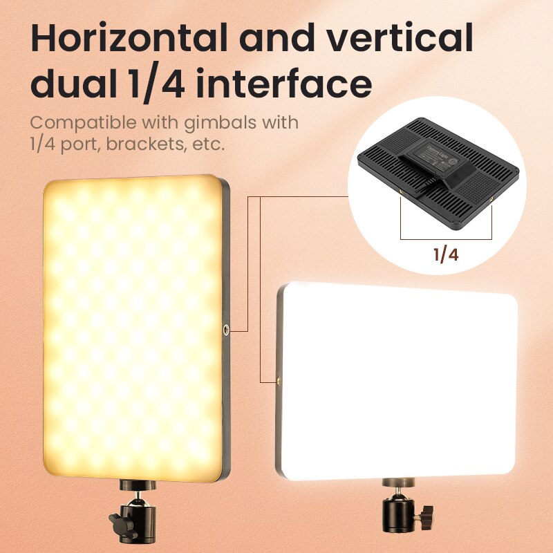 LED Foto Studio Licht 3200K-5600K für Professionelle Fotographie, Beleuchtung mit Stativ für Live-Stream