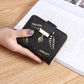 Ladies Fashion Wallet PU Leather Phone Purse Female Hollow Leaves Pouch Clutch Handbag For Women Coin Card Holders Long Wallets