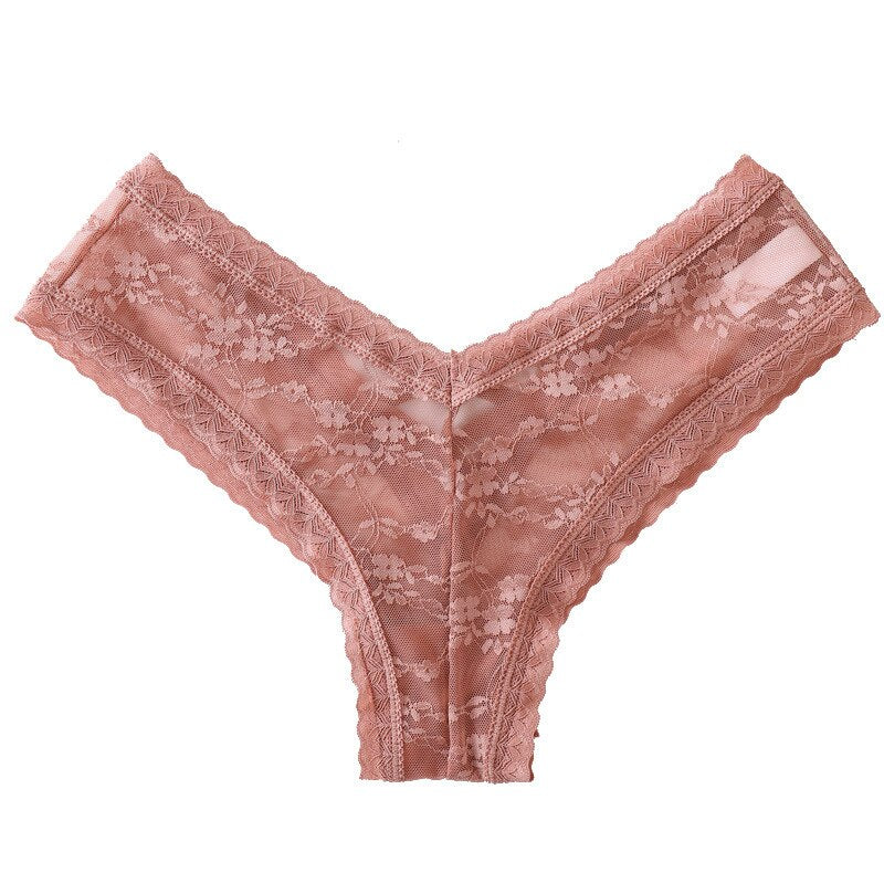Neue Mode Höschen für Damen, Sexy Low-Taille Spitze Unterwäsche, Niedliche G String, Solide Komfortable Weibliche dessous