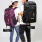60L 80L Hiking Camping Backpack Nylon Waterproof Large Capacity Luggage Rucksack Men Women Outdoor Climbing Travel Sports Bag