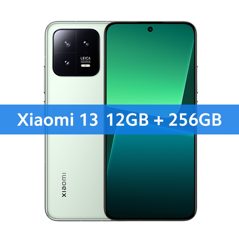 [Weltpremiere] Globale Version Xiaomi 13, 5G 50MP Leica Kamera Snapdragon 8 Gen 2 120Hz AMOLED Display, 2 SIM-Karten