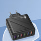 3.1A 6Ports USB Charger Fast Charging Wall Charger Quick Charge For iPhone Samsung Xiaomi Huawei Mobile Phone Adapter