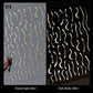 3D Nagelaufkleber, love Aufkleber, Gesicht Muster, Valentinstag Nail art Dekoration, Liebesherz