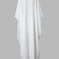 Langes Top mit kontrastierender Spitze und hohem Schlitz mit Hosen-Set