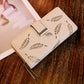Ladies Fashion Wallet PU Leather Phone Purse Female Hollow Leaves Pouch Clutch Handbag For Women Coin Card Holders Long Wallets