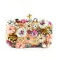 Handgemachte Damen Blumen Clutch Abendtaschen, Stil Geldbörse
