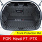 Benutzerdefinierte Kofferraummatten für Haval F7 F7X, Langlebige Cargo-Liner Kofferraumteppiche Zubehör Innenabdeckung