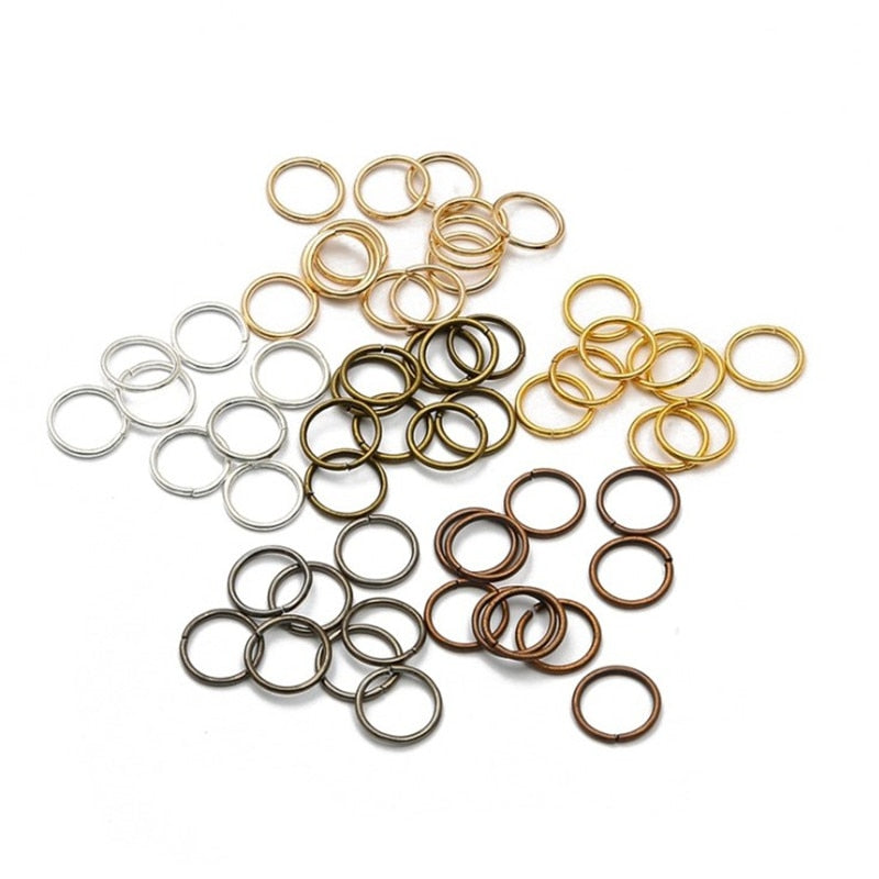 50–200 Stück afrikanische Haarringe Manschetten, Zöpfe Schmuck Dekoration Zubehör Gold Silber Perlen
