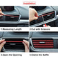 10PCS 20cm Auto Klimaanlage Outlet Dekorative Luftauslass-Dekorstreifen, Auto Tür Kante ecke Schutz