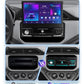 Hizpo Android 12 Universal 1din Autoradio, CarPlay GPS Navigation, Multimedia Player 1 Din Stereo 7 Zoll manuell einziehbarer Bildschirm