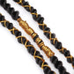 Gold Zöpfe Flechten Haar Styling, 5 Stränge Afrikanischen Zopf, Geflochtene Elastische Schnur