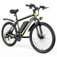 S26 Elektrofahrrad 48V 12,8 Ah Lithiumbatterie 500 W, Erwachsenes Berg-Elektrofahrrad 21 Geschwindigkeiten, 36 V 24 MPH Fahrrad 26 Zoll E-Bike