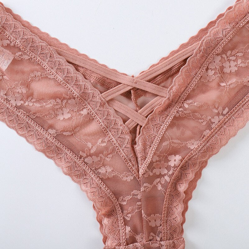Neue Mode Höschen für Damen, Sexy Low-Taille Spitze Unterwäsche, Niedliche G String, Solide Komfortable Weibliche dessous