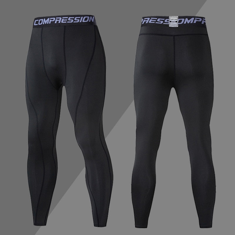 Herren-Kompressions-Jogginghose, Sporthose für Fitnessstudio, Laufen, Jogging, Trainingshose