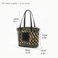 Luxus Design Handgewebte Damentaschen, Sommer Hohl Geflochtene Strand Schultertasche, Große Kapazität