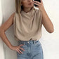Damen Ärmellos Elegant Tank Top