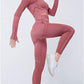 2-teiliges Set Langarm-Sport-Set für Damen